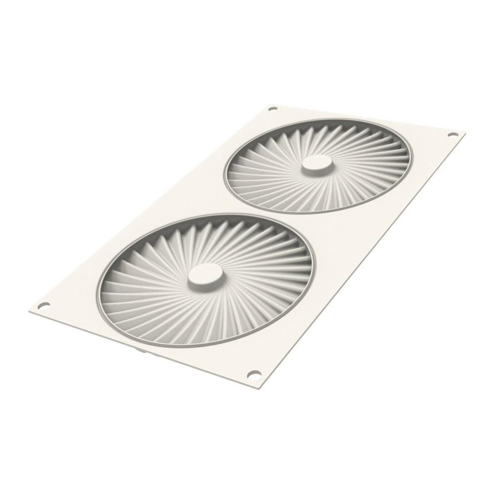 Forma Silicon Decor Top/Insertie, Skirt Ø 14 x H 1 cm, 2 cavitati, 100 ml [3]