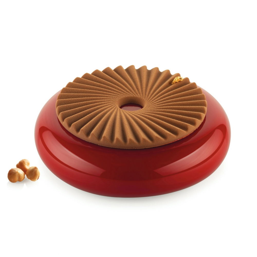 Forma Silicon Decor Top/Insertie, Skirt Ø 14 x H 1 cm, 2 cavitati, 100 ml [1]