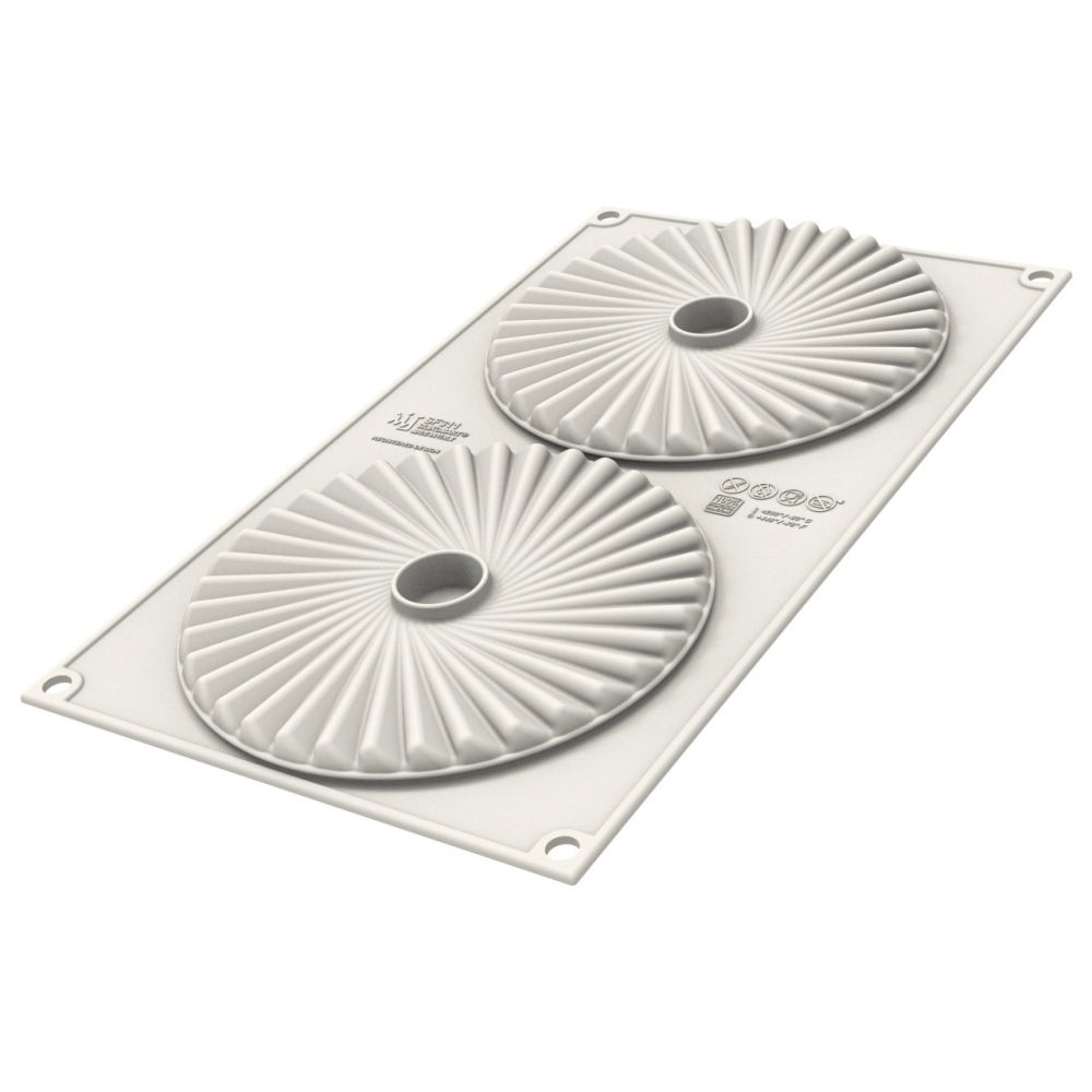 Forma Silicon Decor Top/Insertie, Skirt Ø 14 x H 1 cm, 2 cavitati, 100 ml [4]