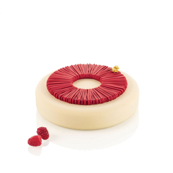 Forma Silicon Decor Top/Insertie Tutu Ø 14 x H 0.9 cm, 2 cavitati, 100 ml [2]