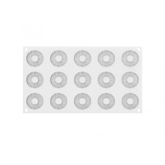 Forma Silicon Decor Top/Insertie Tutu Ø 4.5 x H 0.65 cm, 15 cavitati, 7 ml [1]