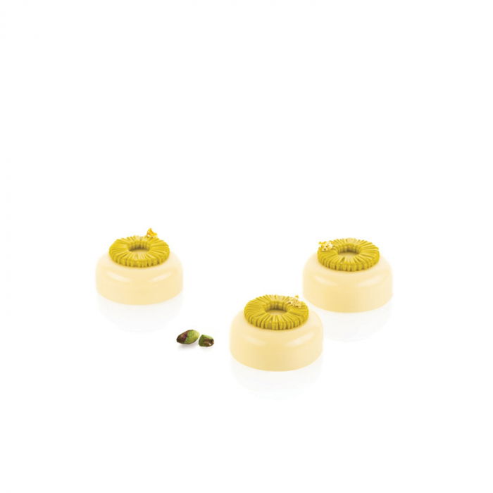 Forma Silicon Decor Top/Insertie Tutu Ø 4.5 x H 0.65 cm, 15 cavitati, 7 ml [2]