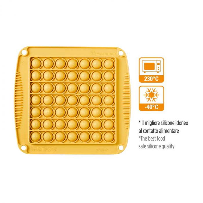 Forma Silicon DecorPop Semisfere Ø 1.6 cm Patrat 13.8 x 13.8 cm [3]