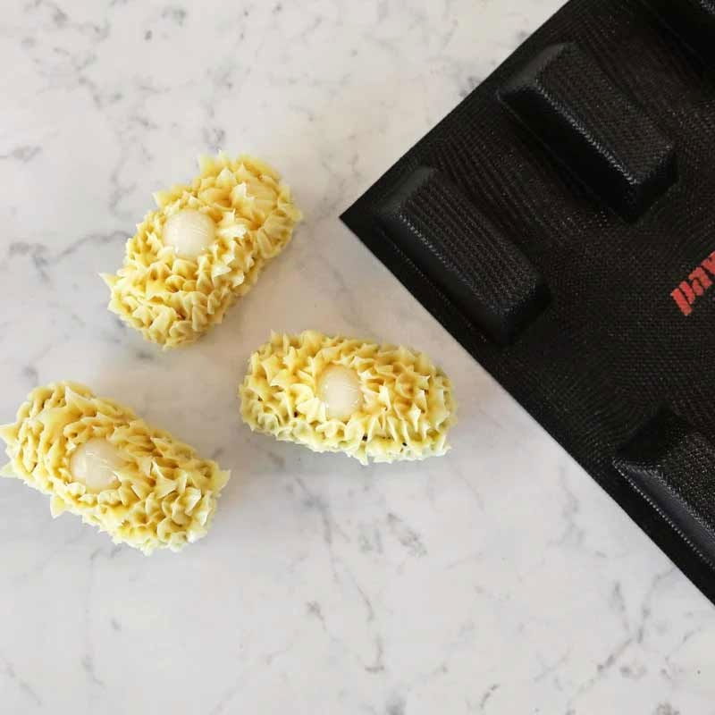 Forma Silicon Fiberform 60x40cm 24 cavit. Dreptunghi 8 x 3 x H 3 cm, 55 ml [4]