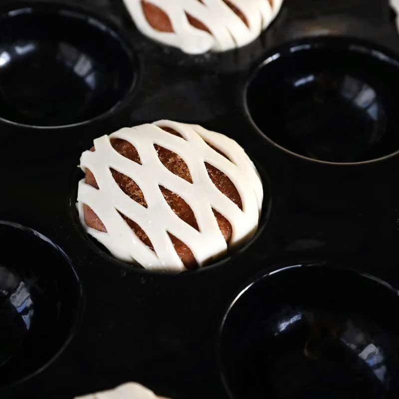 Forma Silicon Fiberform 60x40cm 24 cavit. Semisfera Ø 8 x H 4 cm, 130 ml [3]