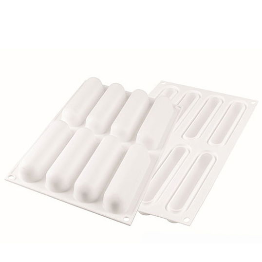 Forma Silicon Fingers Monoportii 13 x 2.7 X h 2.7 cm, 10 Tavite + Decupator [5]