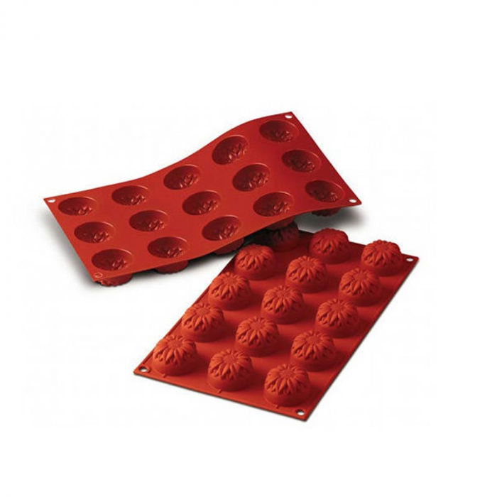 Forma Silicon Floarea-Soarelui mica Ø4.4xH2.7cm, 15 cavitati (SF072) [1]