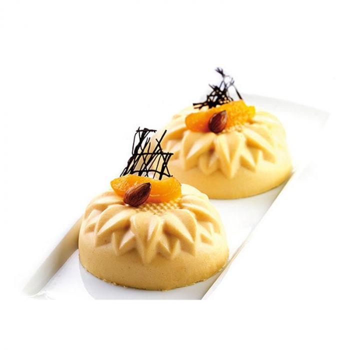 Forma Silicon Floarea-Soarelui Ø7.6xH4cm, 6 cavitati (SF076) [2]