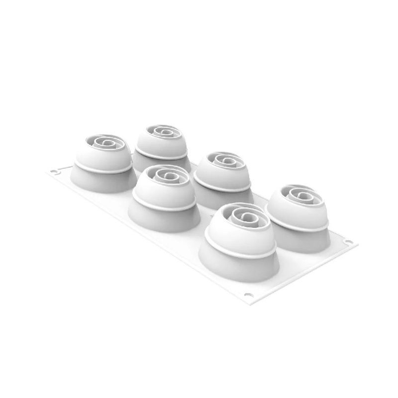 Forma Silicon Givre 90 Ø 6 x H 4.5 cm, 6 cavitati x 90 ml [2]