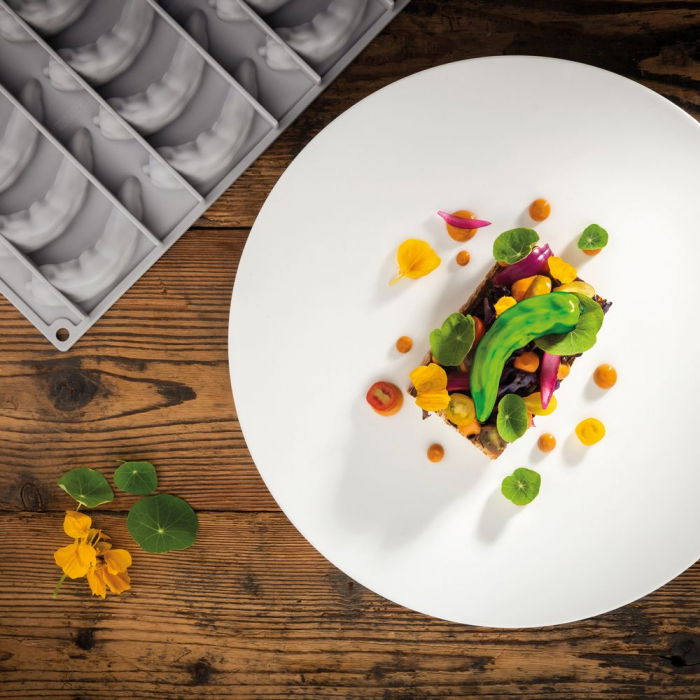 Forma Silicon Gourmand Ardei Iute 9 x 3.5 x H 2 cm, 12 cavitati [1]