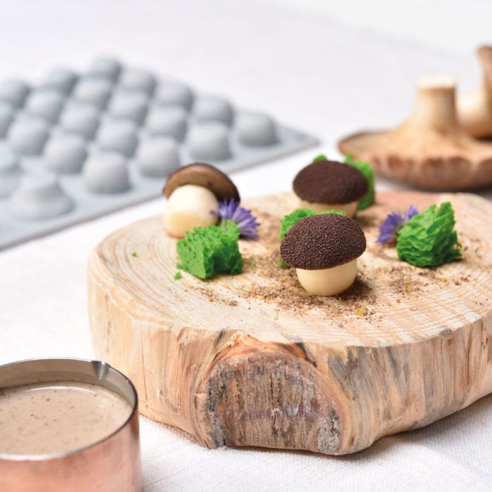 Forma Silicon Gourmand Ciupercute 2.8 x 2.9 x H 2.7 cm, 40 cavitati [1]