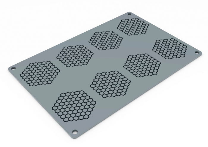 Forma Silicon Gourmand Fagure 6.75 x 6.05 x H 0.2 cm, 8 cavitati [2]