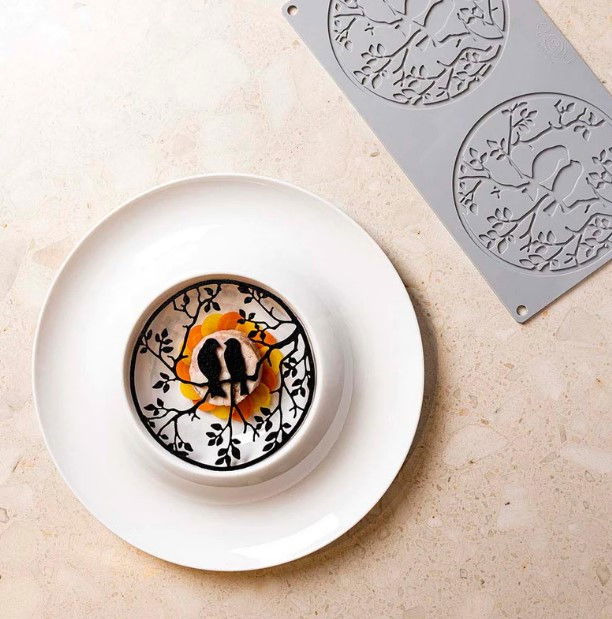 Forma Silicon Gourmand Me&You Ø 14 x H 2 cm, 2 cavitati [1]