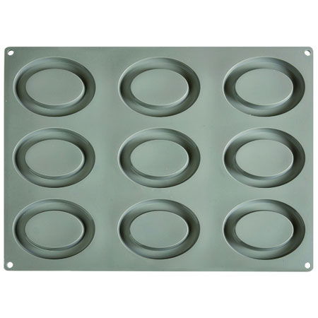 Forma Silicon Gourmand Oval 10.5 x 8 x H 1 cm, 9 cavitati [2]