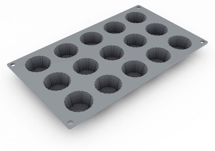 Forma Silicon Gourmand Ricotta Ø 4.25 x H 2.3 cm, 15 cavitati [3]