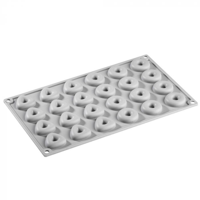 Forma Silicon Gourmand Triunghi 3.3 x 3.2 x H 1 cm, 24 cavitati [2]