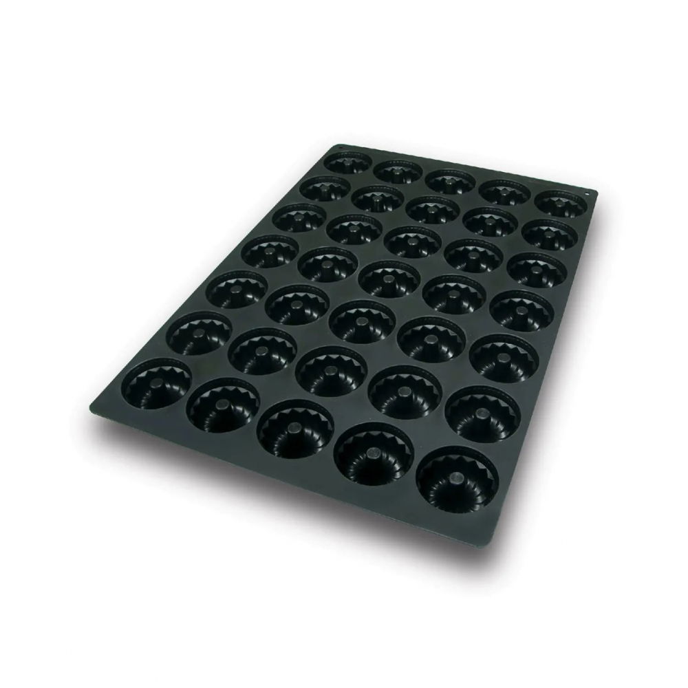Forma Silicon Gugelhopf Monoportii Ø 7.2 x H 3.5 cm, 35 cavitati, 90 ml (SQ011) [3]
