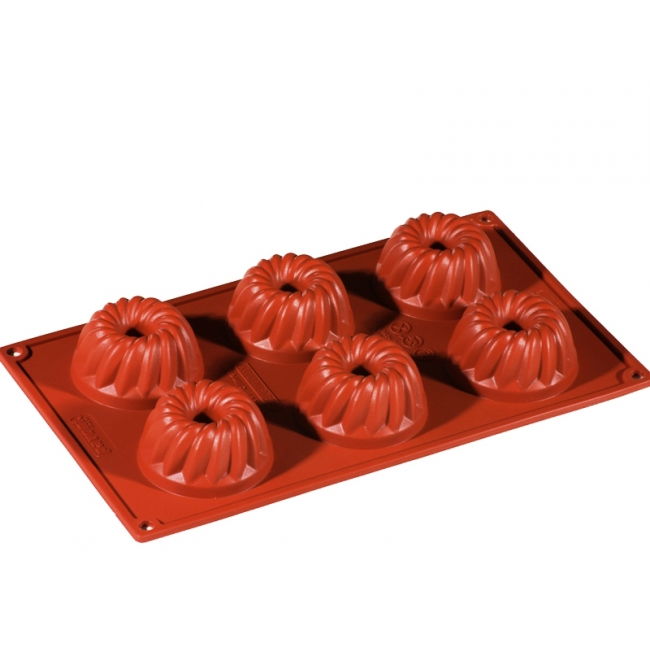 Forma Silicon Gugelhuph Ø6xh3.3 cm, 6 cavitati [1]