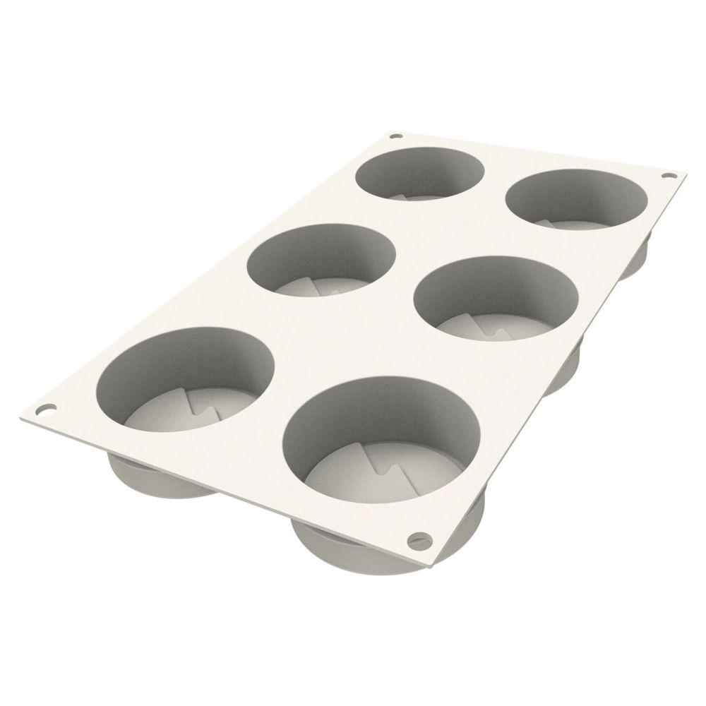 Forma Silicon Iarna Ø 7 x H 3 cm, 6 cavitati x 108 ml [4]