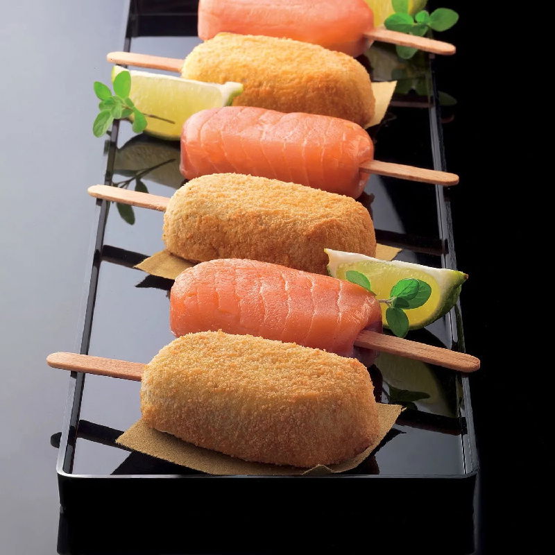 Forma Silicon Inghetata Clasica GEL01, 2 forme x 2 cav. 9.3 x 4.8 x H 2.5 cm, 90 ml, 50 bastonase [3]