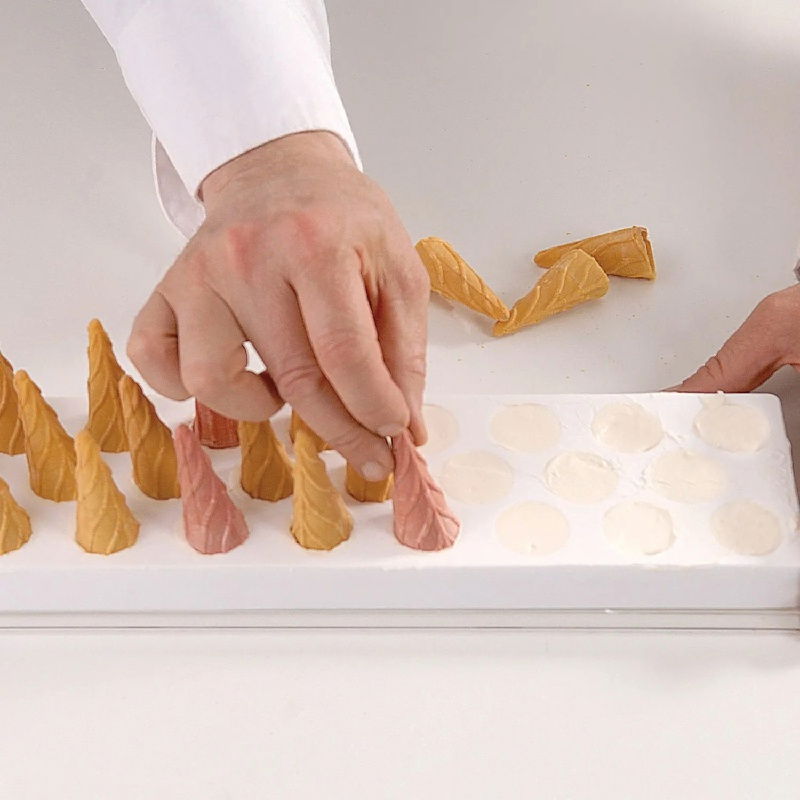 Forma Silicon Inghetata / Mignon Fiamma, 3 forme silicon x 26 cavitati Ø 3 x H 3.5 cm, 12.5 ml [6]