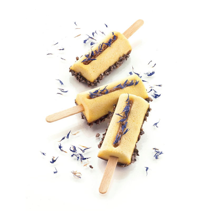 Forma Silicon Inghetata Mini Chic GEL05M, 4 cavitati x 7 x 3.2 x H 2.2 cm, 38 ml, 50 bastonase [3]