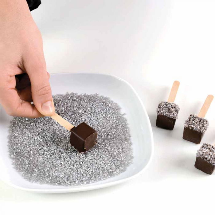 Forma Silicon Inghetata / Monoportie Kube 2 x 2 x H 2 cm, 2 x 15 cavitati, 8 ml [3]