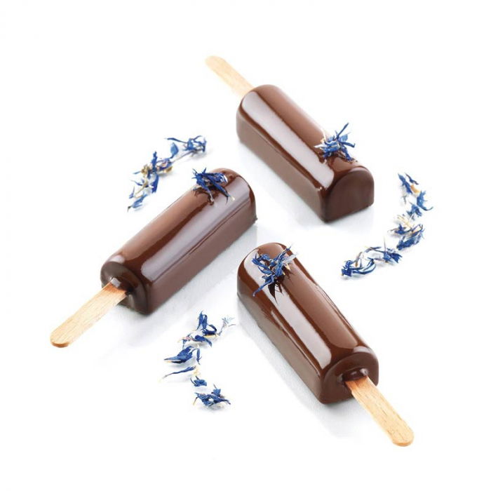 Forma Silicon Inghetata / Monoportie Pick 6 x 2 x H 1.8 cm, 2 x 5 cavitati, 22 ml [1]