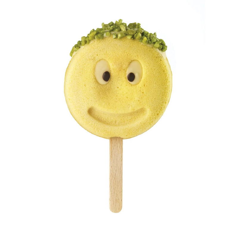 Forma Silicon Inghetata Mr. Funny, 2 forme silicon x 4 cav. Ø 8.3 x H 2.25 cm, 100 ml, 50 bastonase [3]