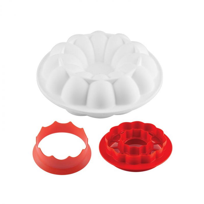 Forma Silicon Kit Magia Del Tempo Ø 16 x H 6 cm, 600 ml + Decupator [2]