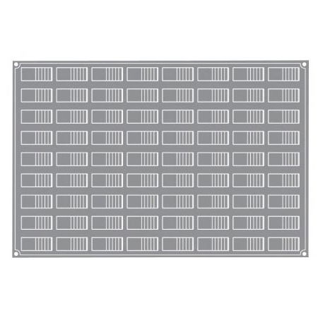 Forma Pavoflex 60x40 cm Log 6x2.4xh2.1 cm, 72 cavitati, 29 ml [3]