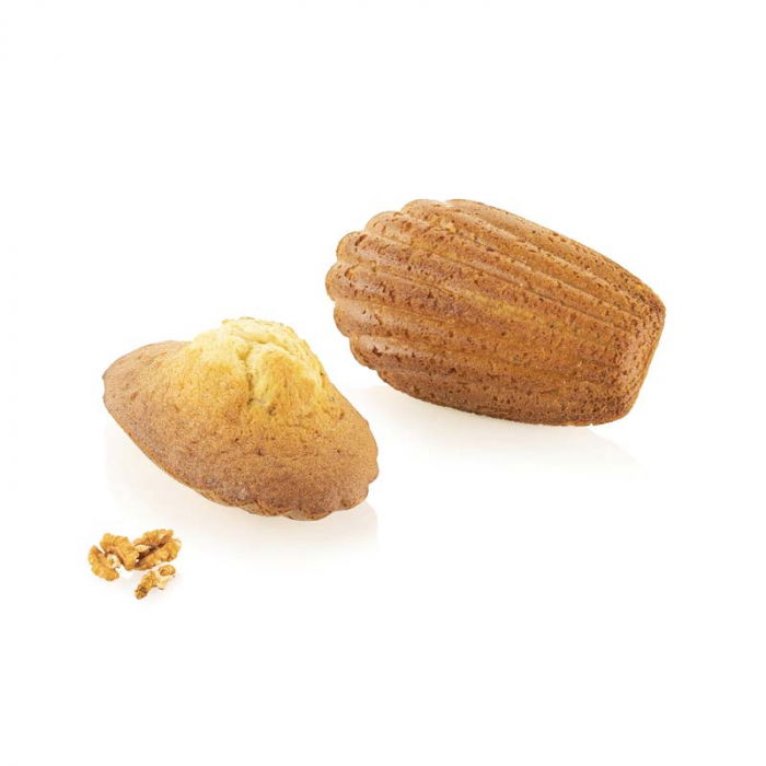 Forma Silicon Madeleine XL 11.7 x 7 x H 2.2 cm, 4 cavitati, 95 ml [2]