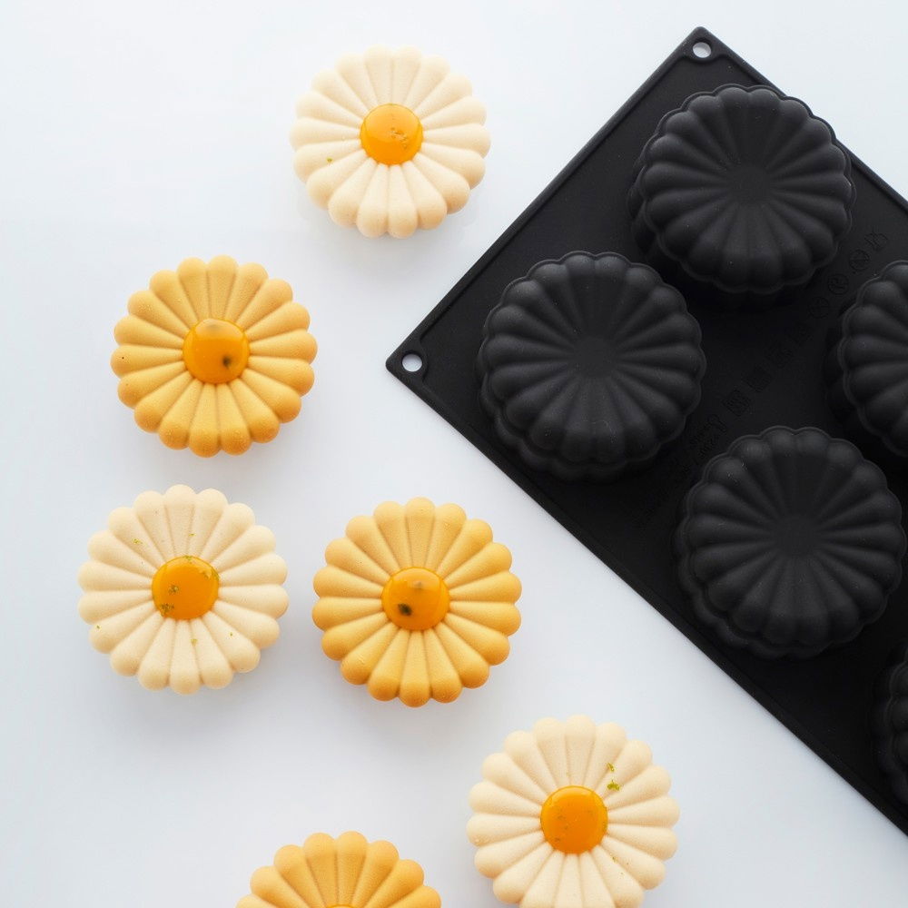 Forma Silicon Margareta Ø 7.1 x H 3.2 cm, 6 cavitati, 91 ml [2]