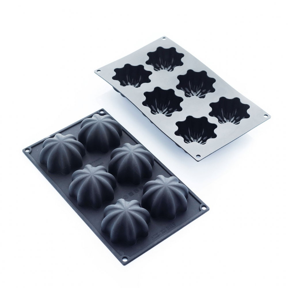 Forma Silicon Medusa 7.2 x 7.2 x H 4 cm, 6 cavitati, 113 ml [3]