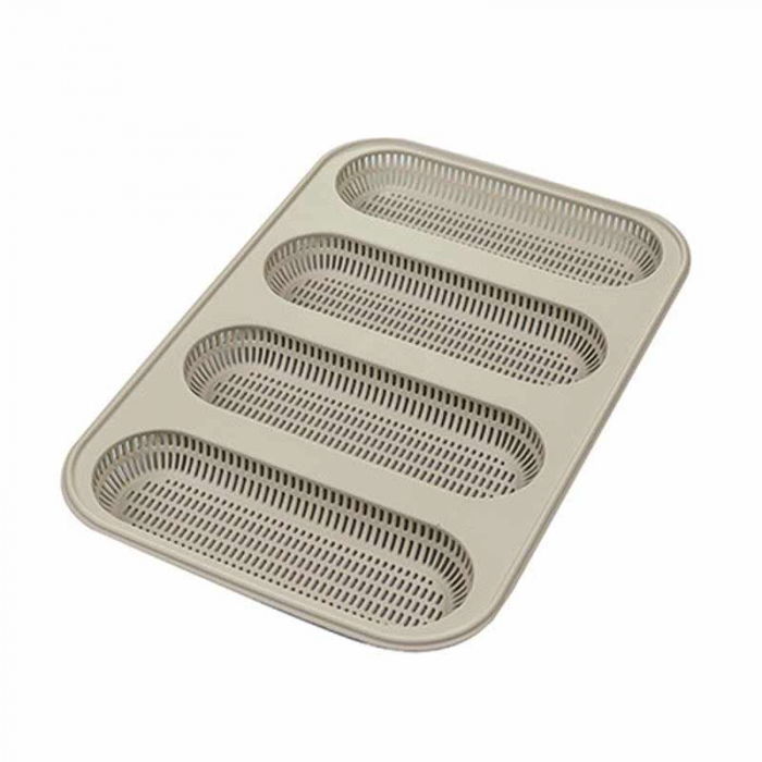 Forma Silicon Mini Bagheta 17 x 5.5 x H 2 cm, 4 cavitati [3]