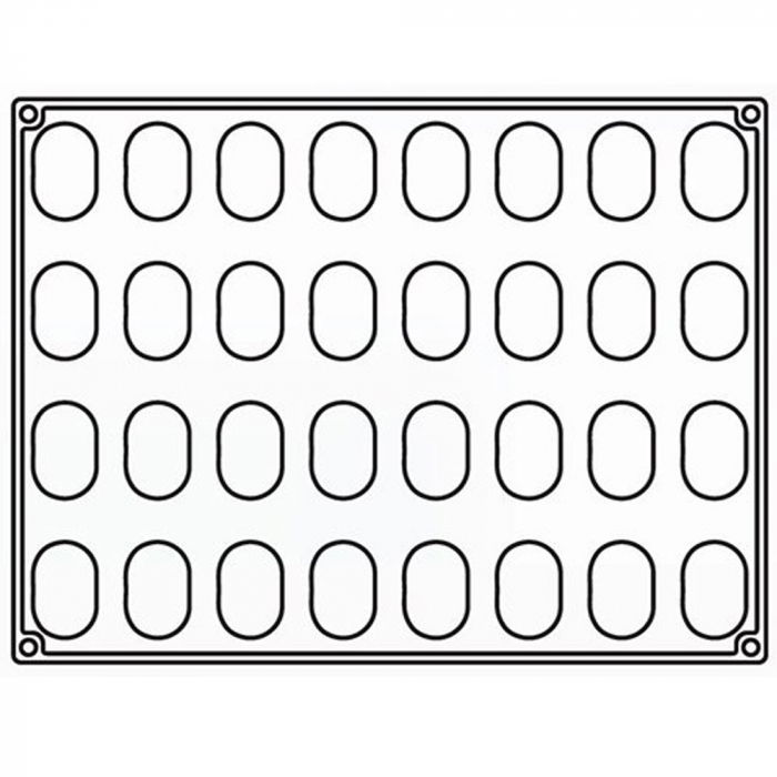Forma Silicon Miss, Mignon 4.6 x 2.8 x h 2 cm, 18 ml, 32 cavitati [2]