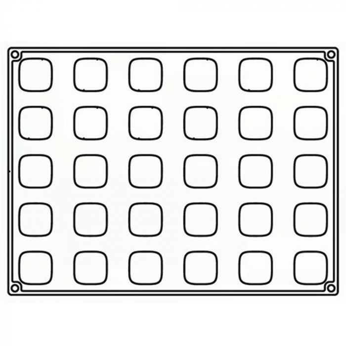 Forma Silicon Mister, Mignon 3.5 x 3.5 x h 2 cm, 18 ml, 30 cavitati [2]