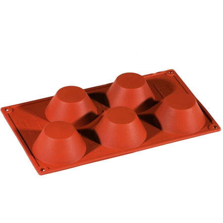 Forma Silicon Muffin Ø8xh3.5 cm, 5 cavitati [1]