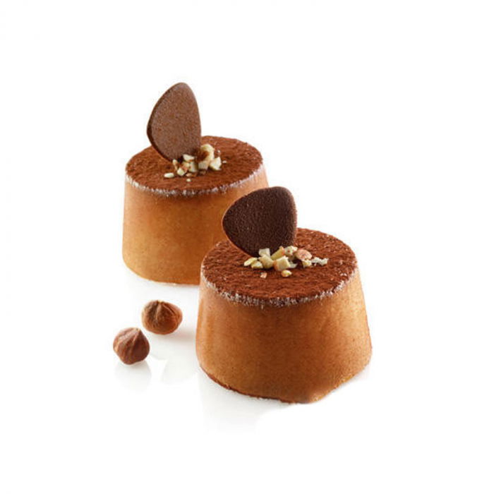 Forma Silicon Muffin Monoportii SQ009 Ø 6.9 x 4 x H 3.9 cm, 24 cavitati [1]