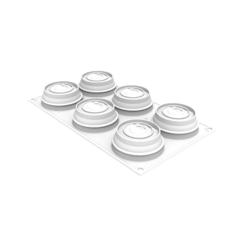 Forma Silicon Ocean 100 Ø 7 x H 3 cm, 6 cavitati x 100 ml [2]