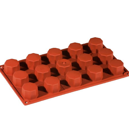 Forma Silicon Octogon Ø3.8xh2.6 cm, 15 cavitati [1]