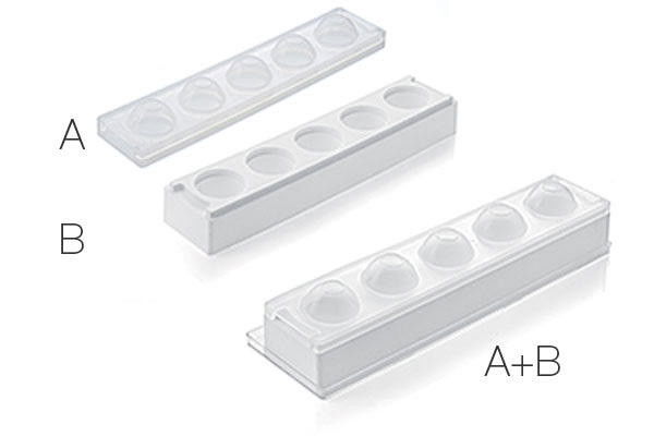 Forma Silicon Ou 3D, Ø 5 x H 7.3 cm, 5 cavitati, 100 ml [3]