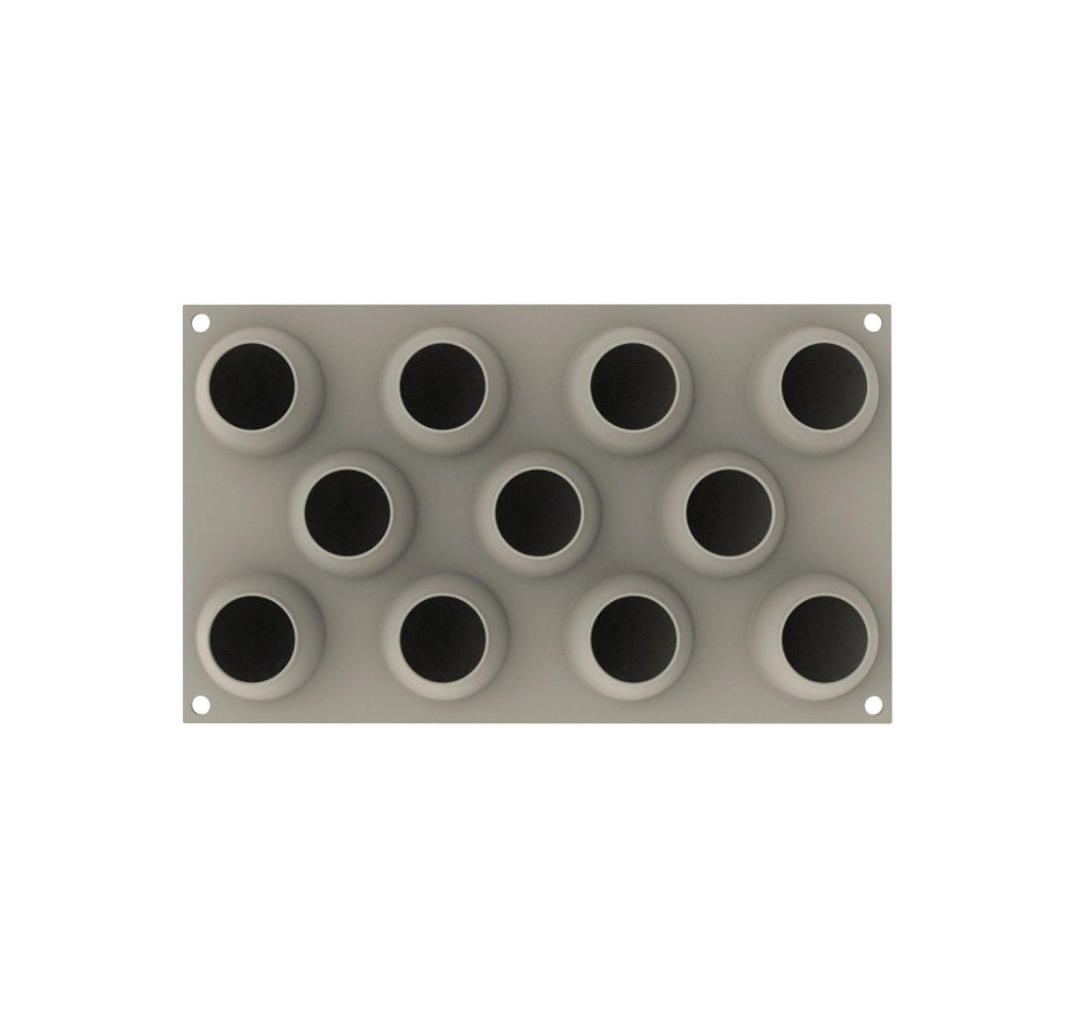 Forma Silicon Ou Ø 5.3 x H 6.7 cm, 11 cavitati x 100 ml [3]