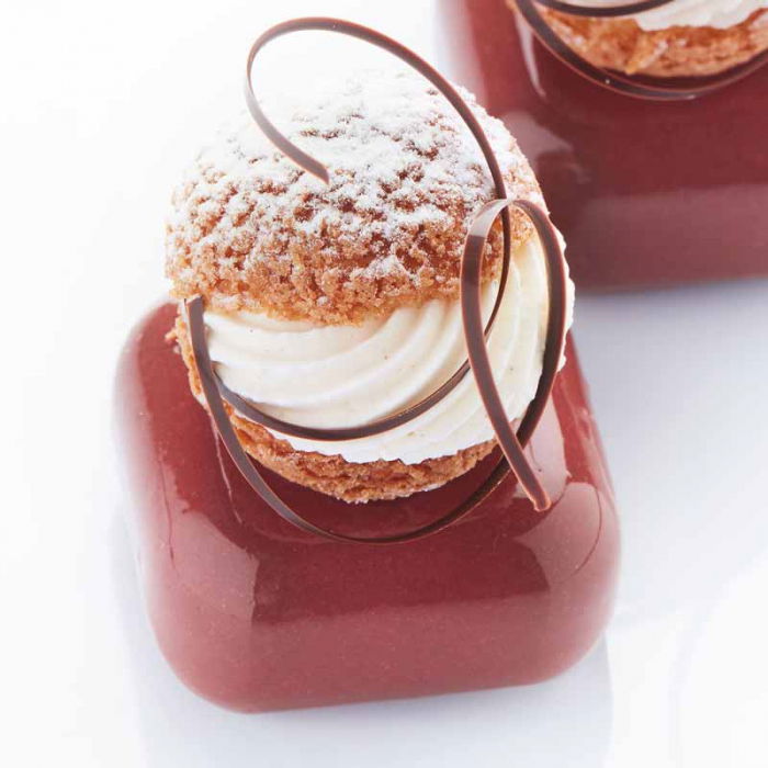 Forma Silicon Patrat 6.4 x 6.4 x H 3.4 cm, 6 cavitati, 115 ml [1]