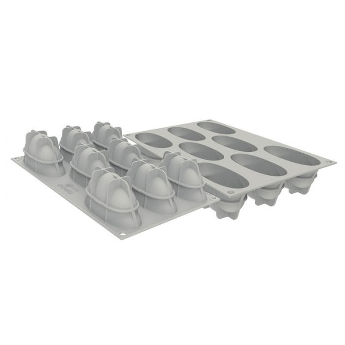 Forma Silicon Petal 9.8 x 3.8 x H 4.8 cm, 8 cavitati [3]