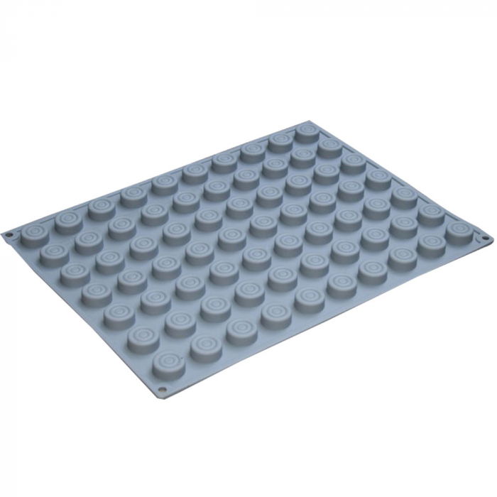 Forma Silicon Piese Table, Mignon Ø 2.5 cm x h 1 cm, 5.5 ml, 70 cavitati [2]