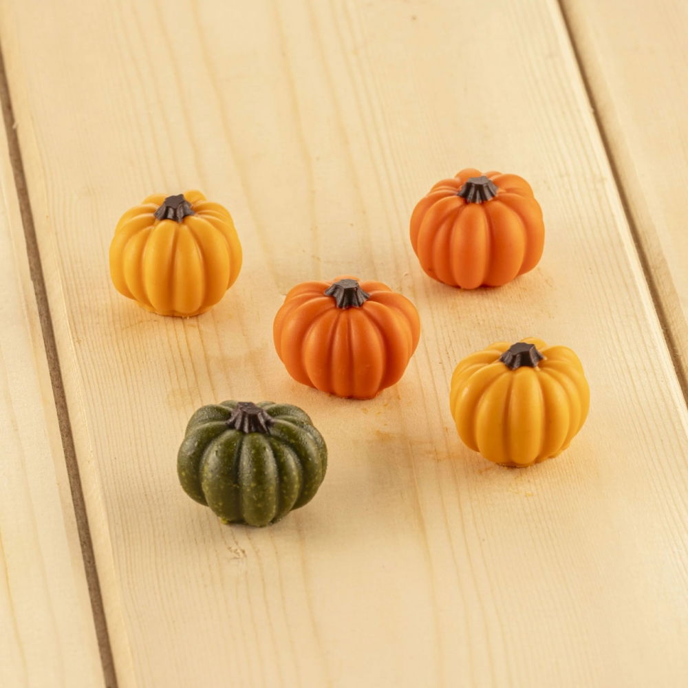 Forma Silicon Praline 3D Dovleac Ø 3.2 x H 2.5 cm, 11.5 ml, 11 cavitati (SCG061) [1]