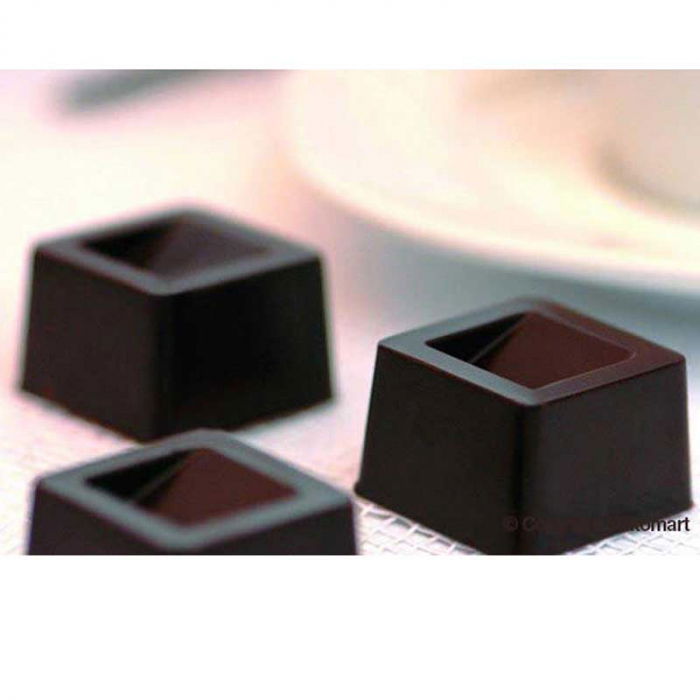 Forma Silicon Praline Silikomart Cub 2.6 x 2.6 x H 1.8 cm, 10 ml, 15 cavitati (SCG02) [3]