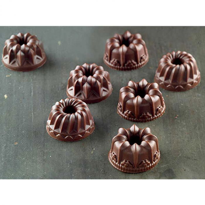 Forma Silicon Praline Silikomart Fantezie Ø 2.85 x H 1.5 cm, 6.5 ml, 15 cavitati (SCG19) [2]