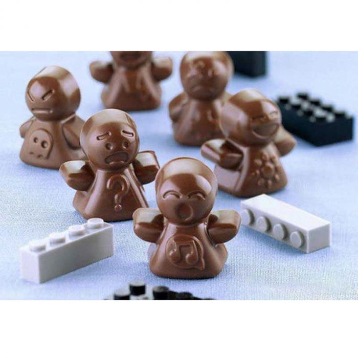 Forma Silicon Praline Silikomart Mood 3.3 x 3.4 x H 1.7 cm, 8 ml, 12 cavitati (SCG15) [2]